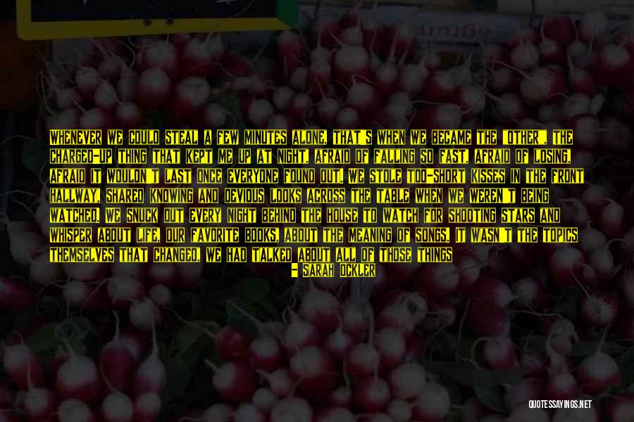 Somebody New Quotes By Sarah Ockler Somebody New Quotes By Sarah Ockler