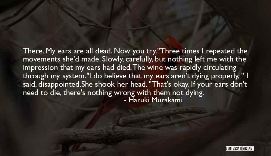 Somebody Slowly Dying Quotes By Haruki Murakami Somebody Slowly Dying Quotes By Haruki Murakami