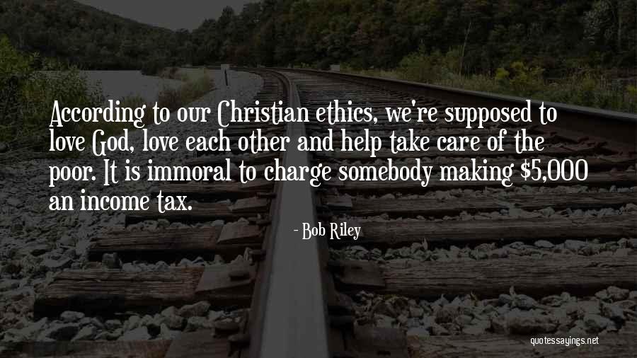 Somebody To Care Quotes By Bob Riley