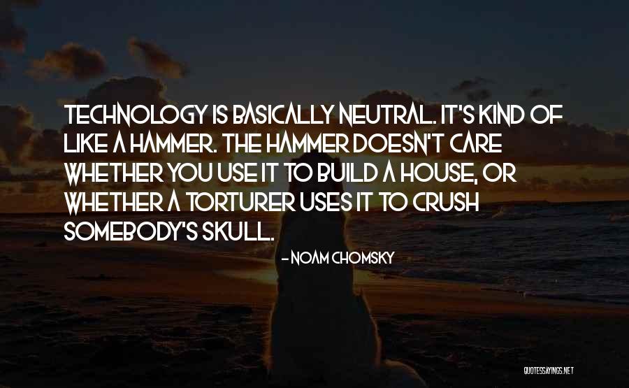 Somebody To Care Quotes By Noam Chomsky