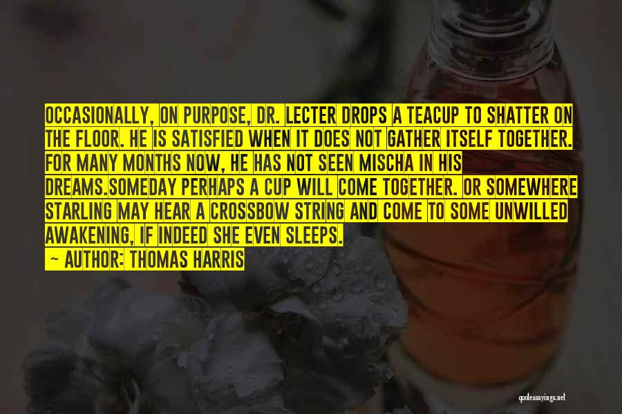 Someday He Will Come Quotes By Thomas Harris