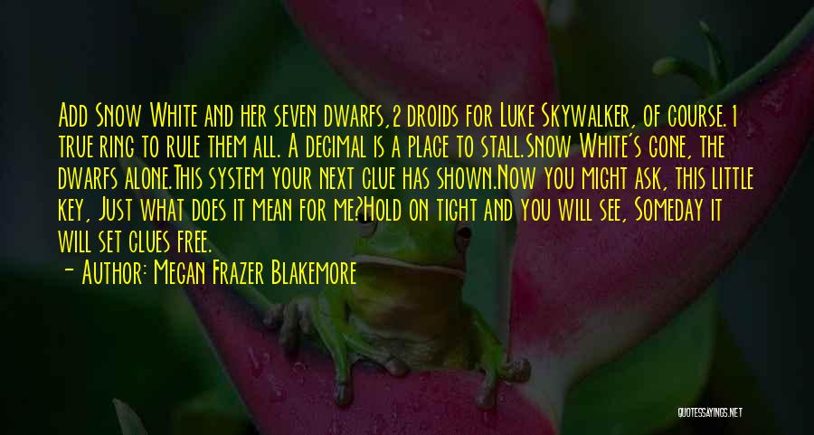 Someday You'll See Quotes By Megan Frazer Blakemore