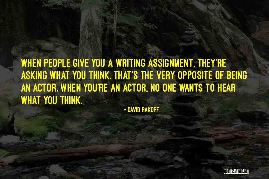 Someone Asking You Out Quotes By David Rakoff