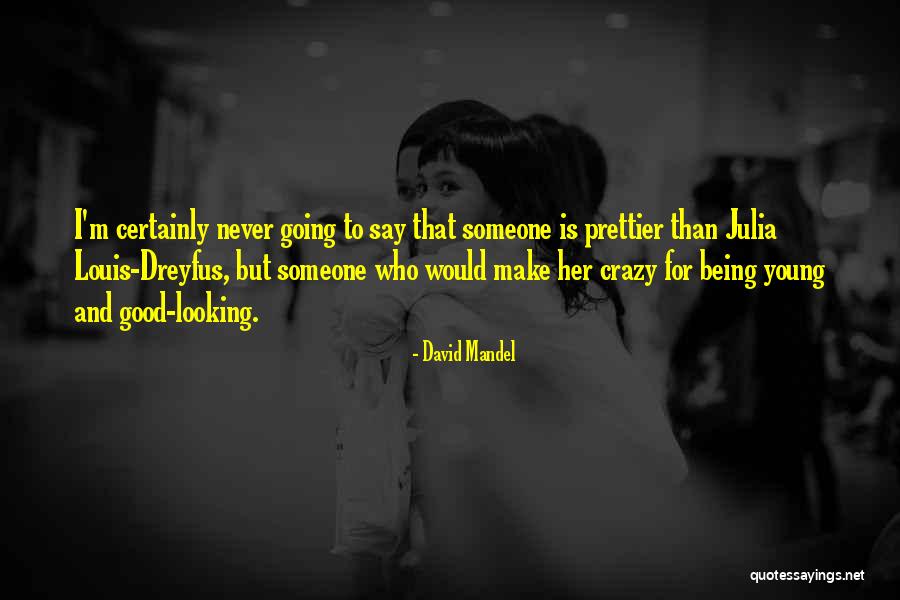 Someone Being Crazy Quotes By David Mandel