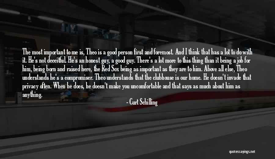Someone Being Deceitful Quotes By Curt Schilling Someone Being Deceitful Quotes By Curt Schilling