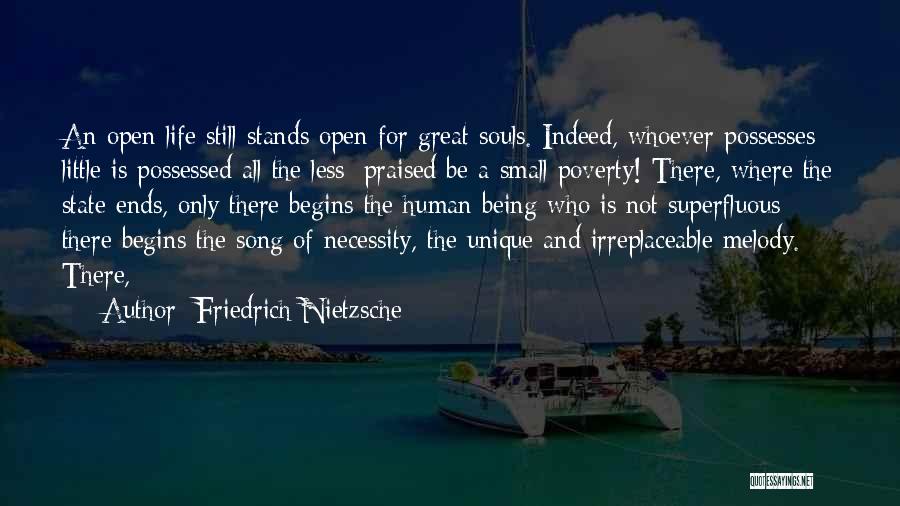 Someone Being Irreplaceable Quotes By Friedrich Nietzsche
