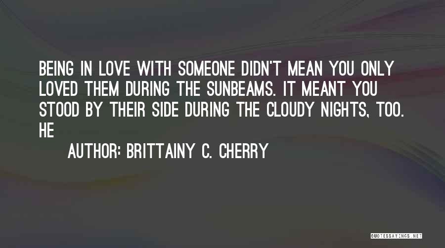 Someone Being Mean Quotes By Brittainy C. Cherry