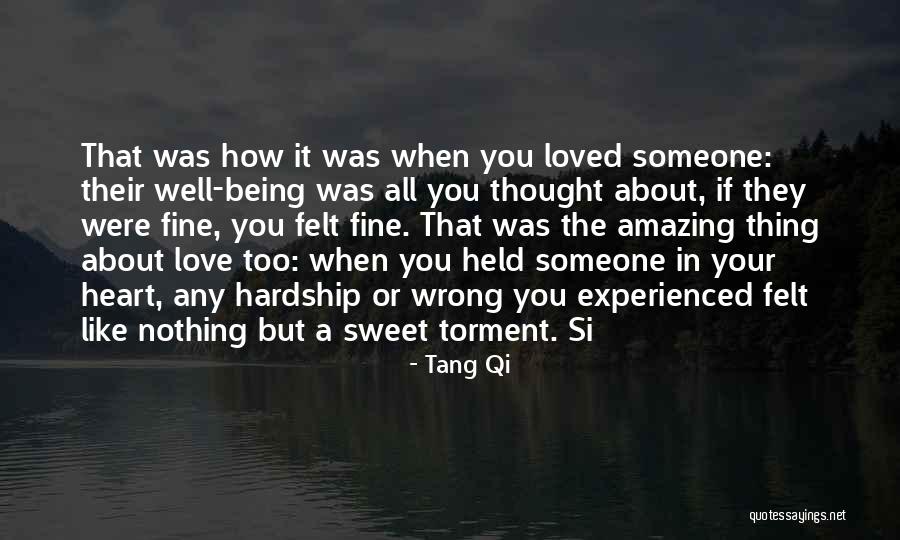 Someone Being Sweet Quotes By Tang Qi Someone Being Sweet Quotes By Tang Qi