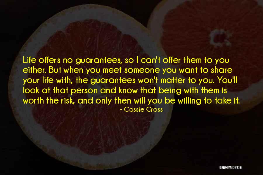 Someone Being Your Person Quotes By Cassie Cross Someone Being Your Person Quotes By Cassie Cross