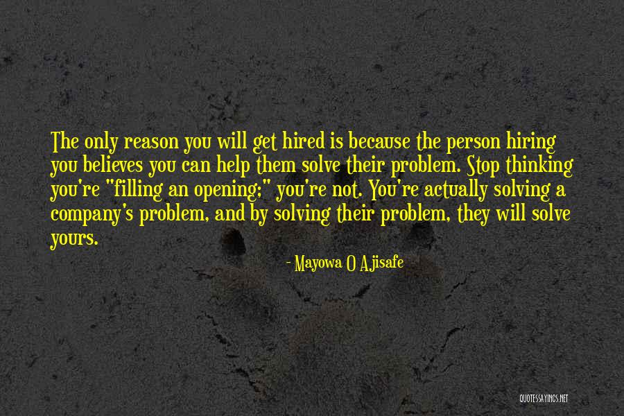 Someone Believes In Me Quotes By Mayowa O Ajisafe Someone Believes In Me Quotes By Mayowa O Ajisafe