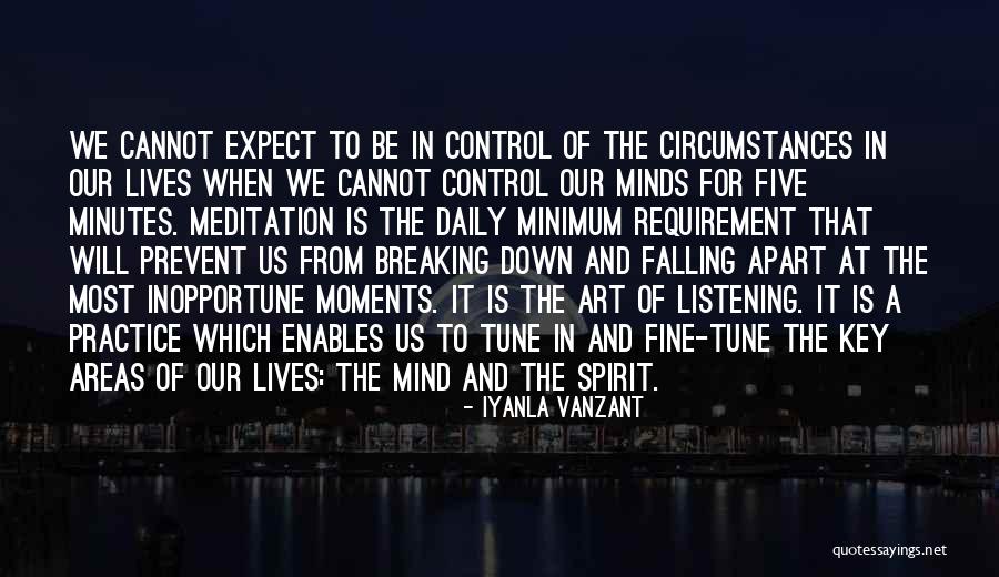 Someone Breaking Your Spirit Quotes By Iyanla Vanzant