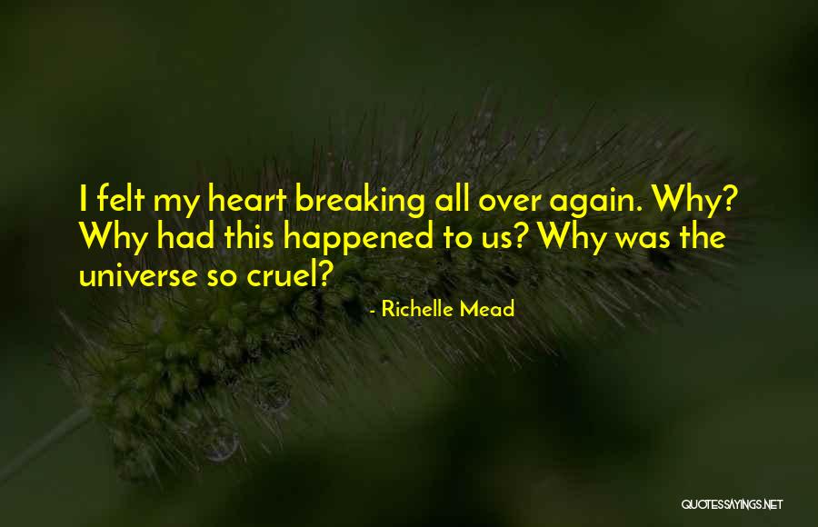 Someone Breaking Your Spirit Quotes By Richelle Mead