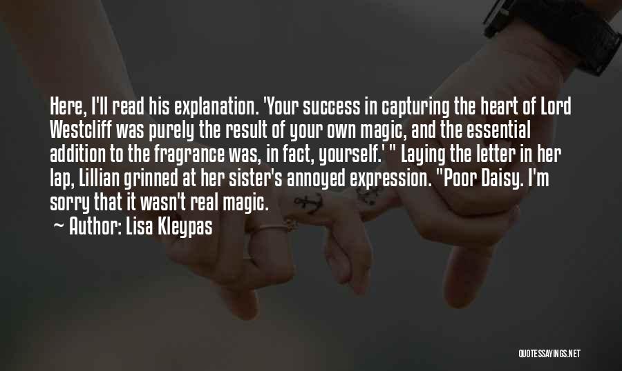 Someone Capturing Your Heart Quotes By Lisa Kleypas