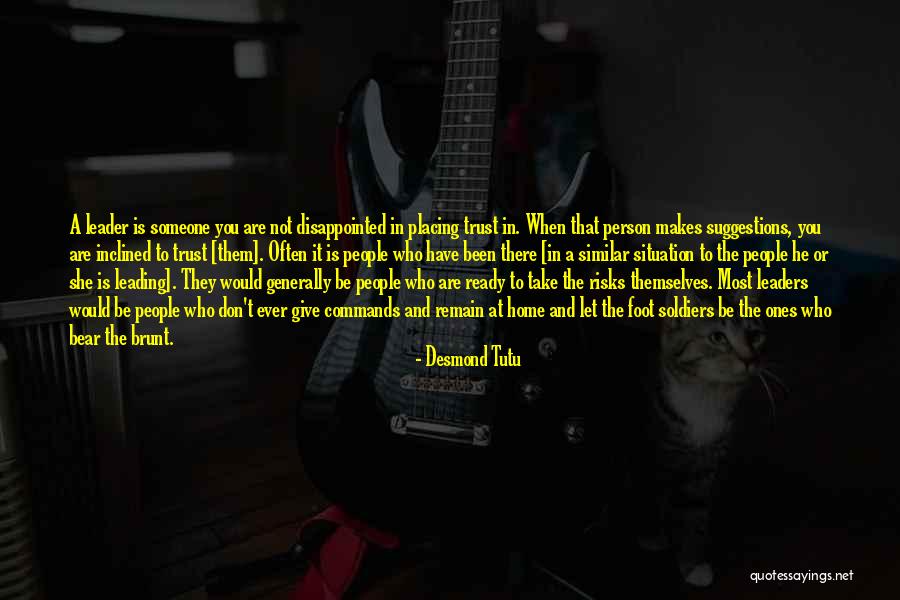 Someone Disappointed You Quotes By Desmond Tutu Someone Disappointed You Quotes By Desmond Tutu