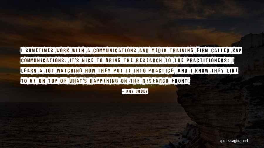 Someone Doing Something Nice For You Quotes By Amy Cuddy Someone Doing Something Nice For You Quotes By Amy Cuddy