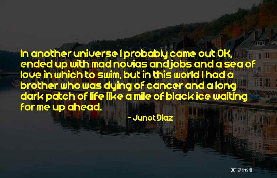 Someone Dying With Cancer Quotes By Junot Diaz