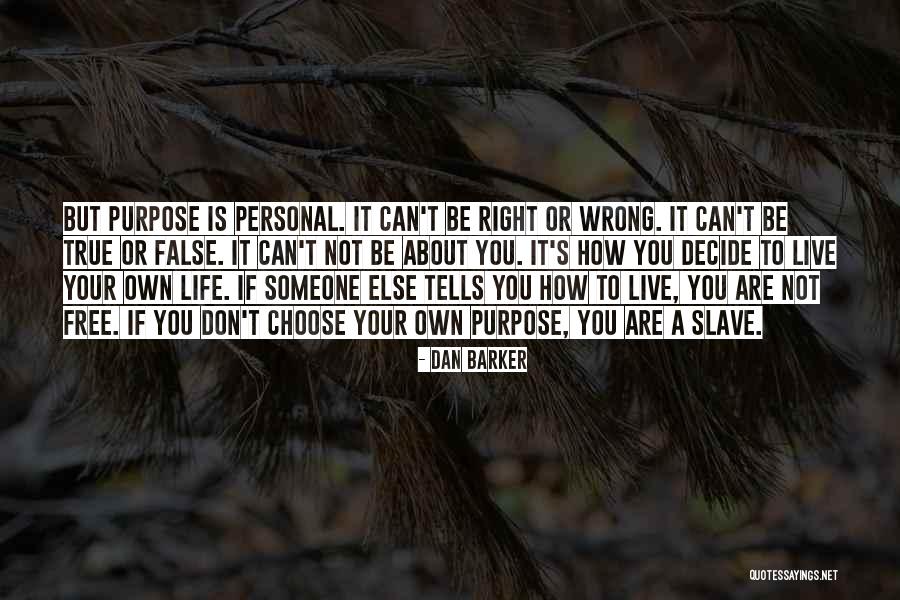 Someone Else's Life Quotes By Dan Barker