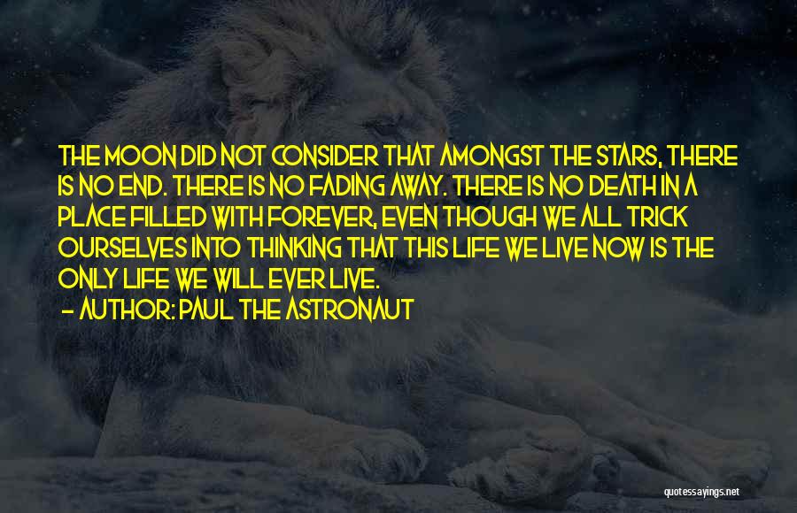 Someone Fading Away Quotes By Paul The Astronaut