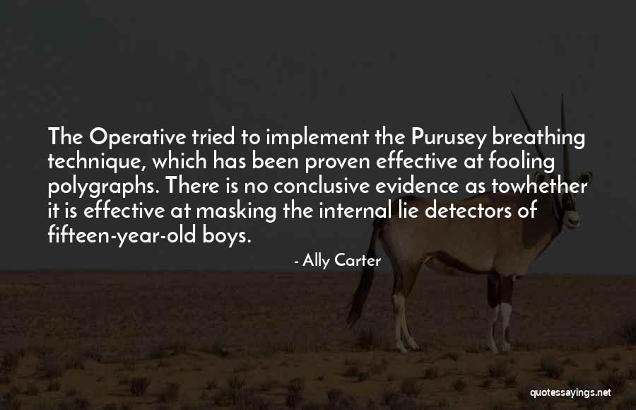 Someone Fooling You Quotes By Ally Carter Someone Fooling You Quotes By Ally Carter