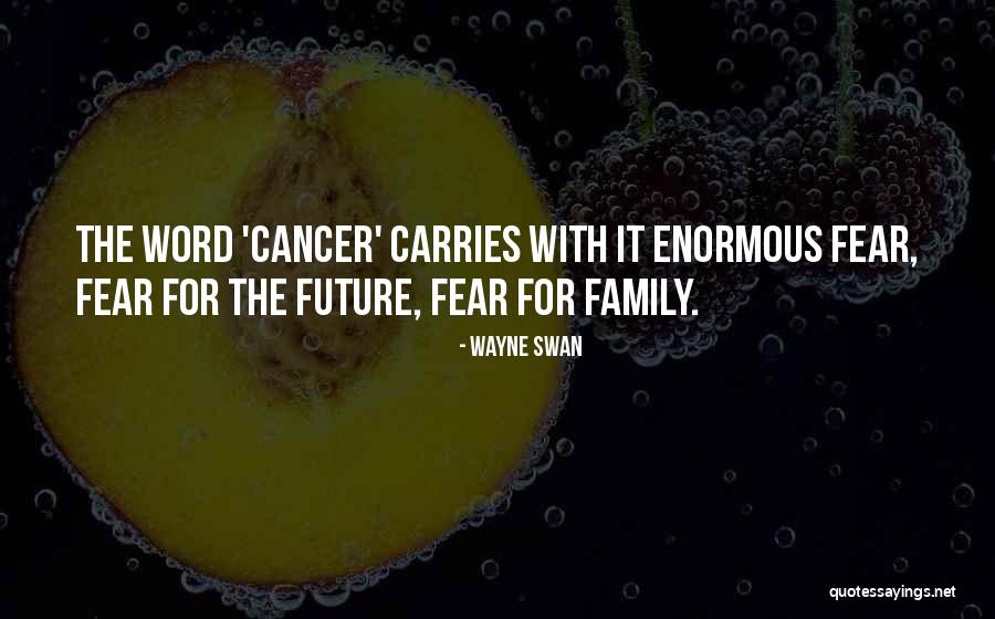 Someone Having Cancer Quotes By Wayne Swan Someone Having Cancer Quotes By Wayne Swan