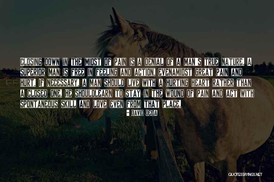Someone Hurting Your Heart Quotes By David Deida Someone Hurting Your Heart Quotes By David Deida