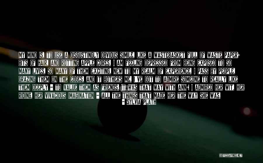 Someone I Admire Quotes By Sylvia Plath Someone I Admire Quotes By Sylvia Plath