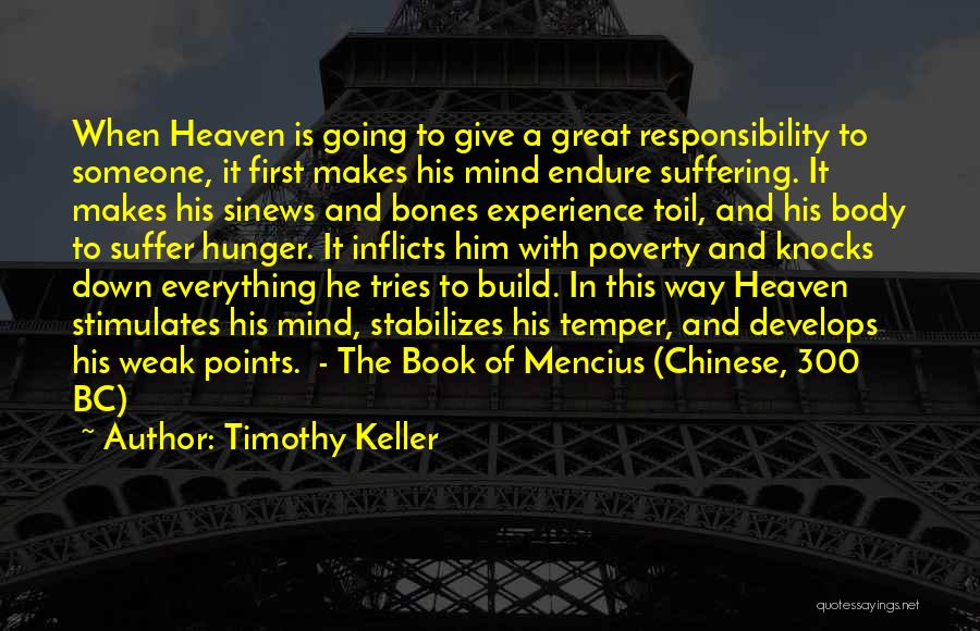 Someone In Heaven Quotes By Timothy Keller