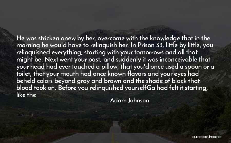 Someone In Prison Quotes By Adam Johnson