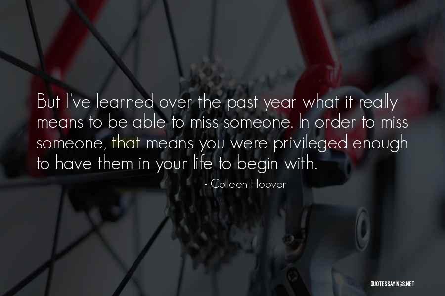 Someone In Your Past Quotes By Colleen Hoover Someone In Your Past Quotes By Colleen Hoover