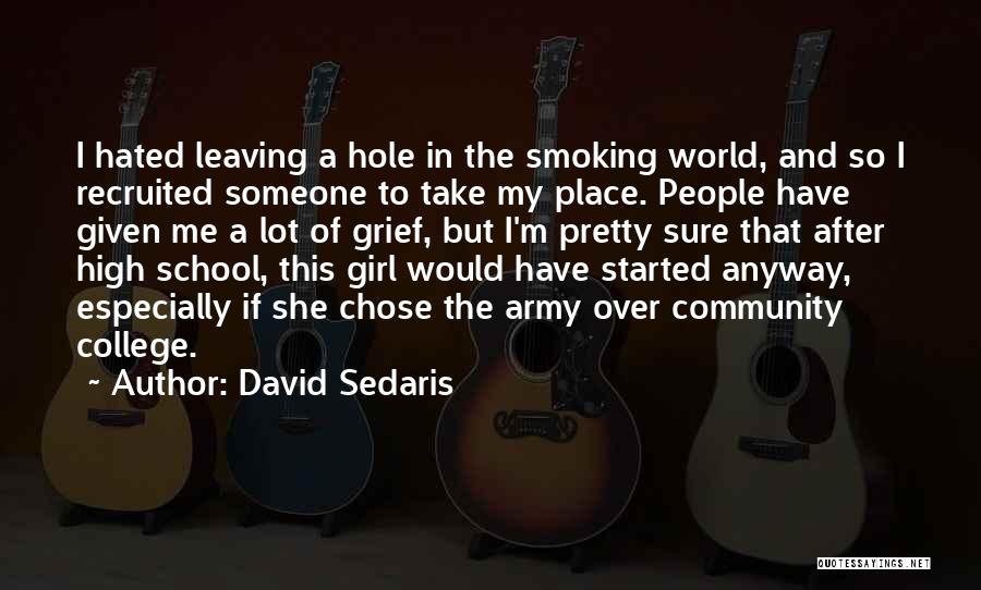 Someone Leaving For College Quotes By David Sedaris