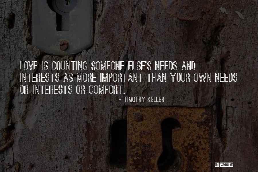 Someone More Important Quotes By Timothy Keller Someone More Important Quotes By Timothy Keller