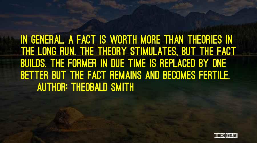 Someone Not Worth Your Time Quotes By Theobald Smith