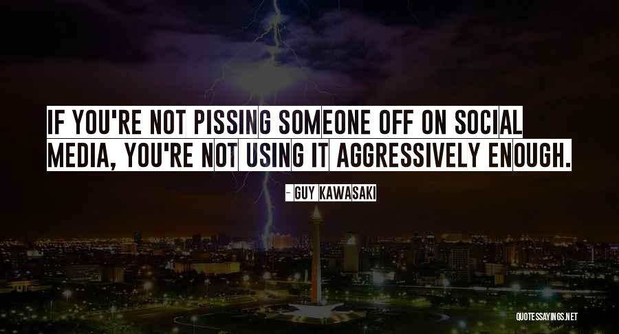 Someone Pissing You Off Quotes By Guy Kawasaki