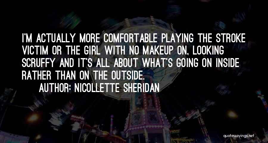 Someone Playing The Victim Quotes By Nicollette Sheridan