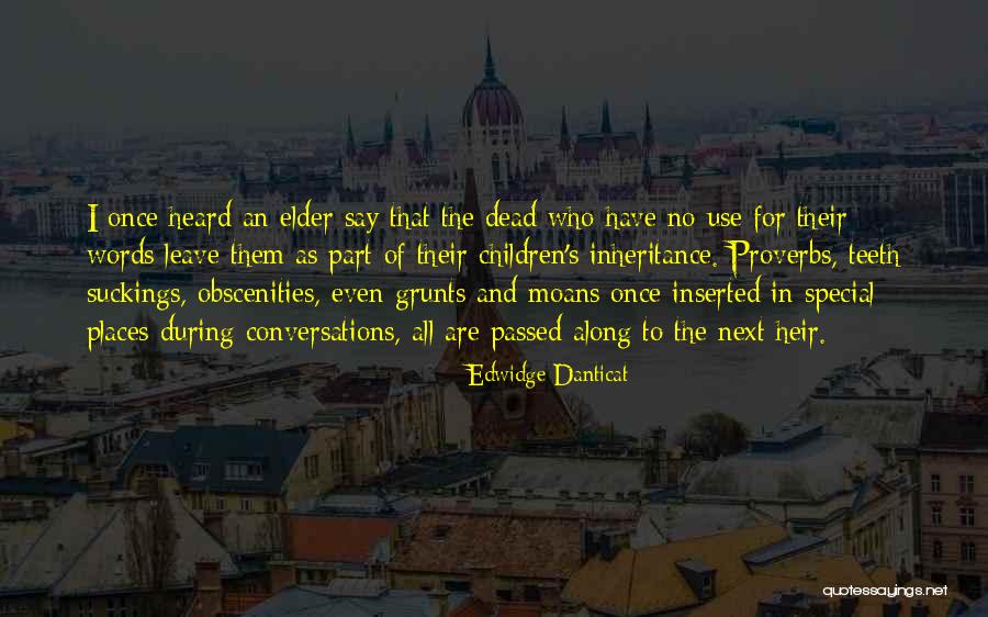 Someone Special Comes Along Quotes By Edwidge Danticat