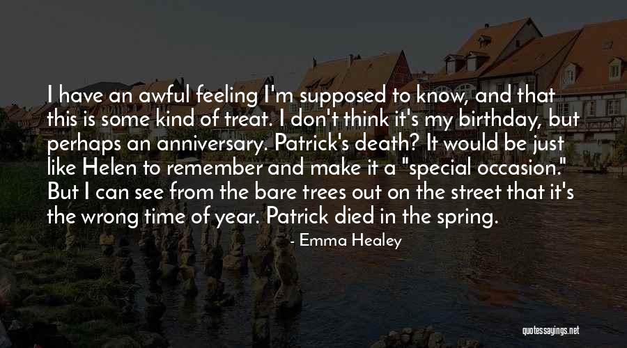 Someone Special Died Quotes By Emma Healey Someone Special Died Quotes By Emma Healey