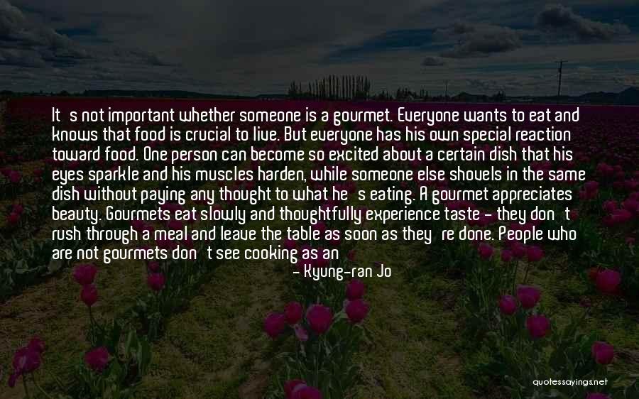 Someone Special Person Quotes By Kyung-ran Jo