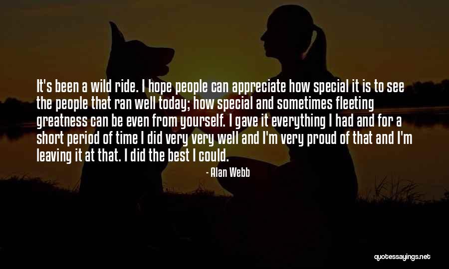 Someone Special Who's Leaving Quotes By Alan Webb Someone Special Who's Leaving Quotes By Alan Webb