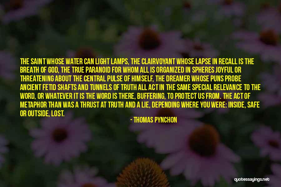 Someone Special You Lost Quotes By Thomas Pynchon