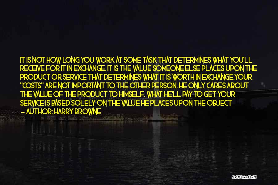 Someone That Cares Quotes By Harry Browne