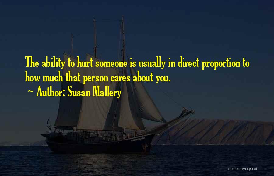 Someone That Cares Quotes By Susan Mallery