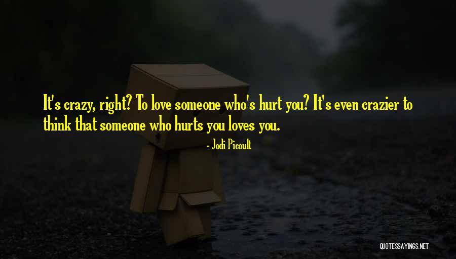 Someone That Hurts You Quotes By Jodi Picoult Someone That Hurts You Quotes By Jodi Picoult