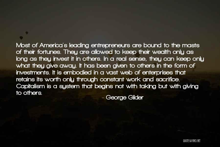 Someone That Past Away Quotes By George Gilder