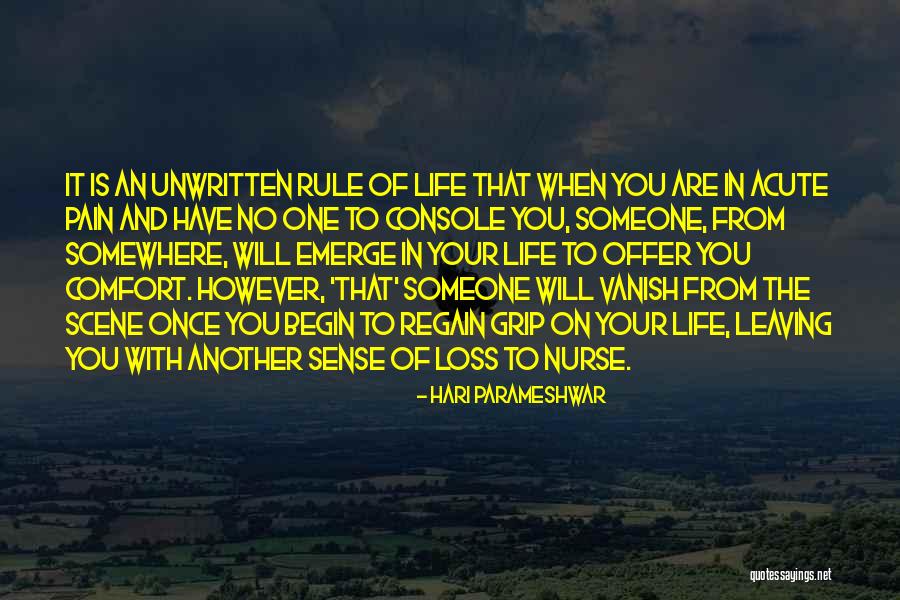 Someone To Comfort Quotes By Hari Parameshwar Someone To Comfort Quotes By Hari Parameshwar