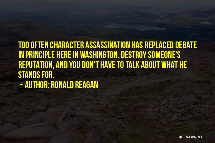 Someone To Talk Too Quotes By Ronald Reagan