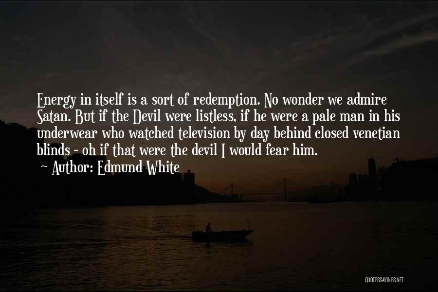 Someone U Admire Quotes By Edmund White