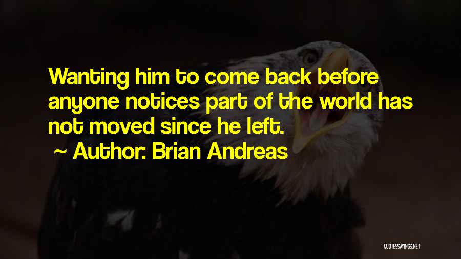 Someone Wanting You Back Quotes By Brian Andreas