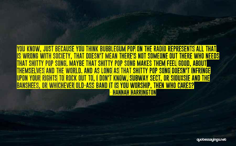 Someone Who Cares About You Quotes By Hannah Harrington Someone Who Cares About You Quotes By Hannah Harrington