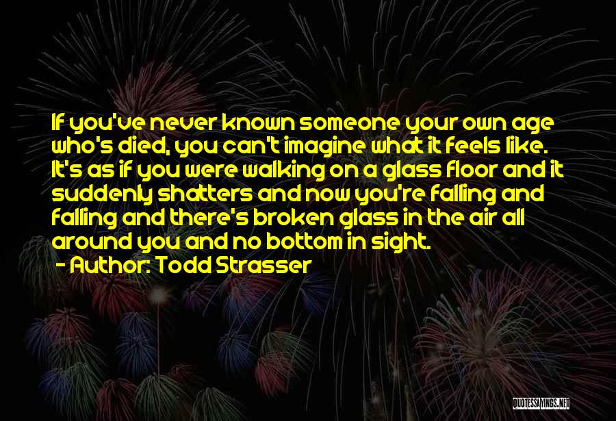 Someone Who Died Quotes By Todd Strasser