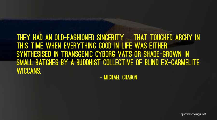 Someone Who Has Touched Your Life Quotes By Michael Chabon